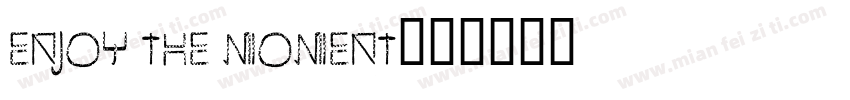 Enjoy the moment字体转换